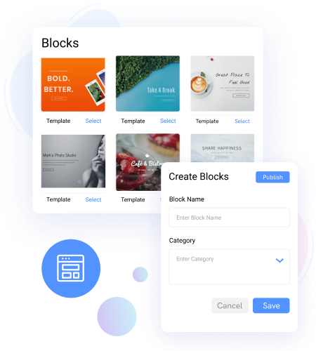 block publish
