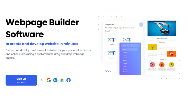 Top Online Webpage Builders