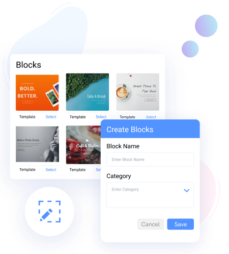 create blocks